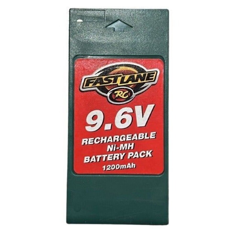 Fast Lane 9.6V RC Car Rechargeable Ni-MH Battery 1200 mah